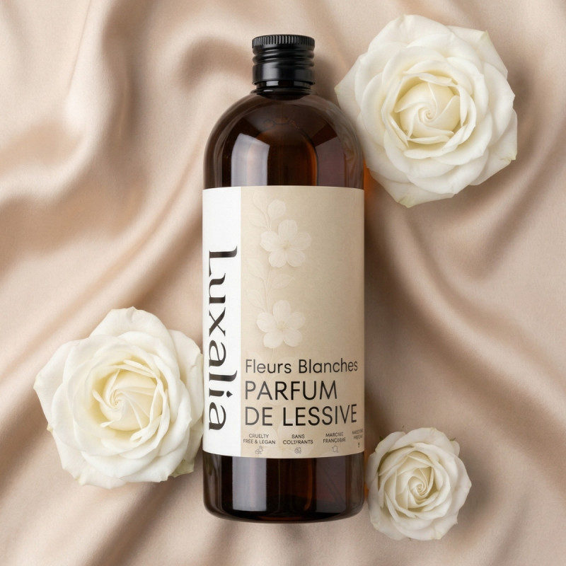 Parfum de lessive fleurs blanches | Luxalia