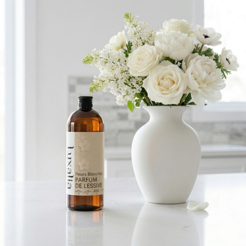 Parfum de lessive fleurs blanches | Luxalia