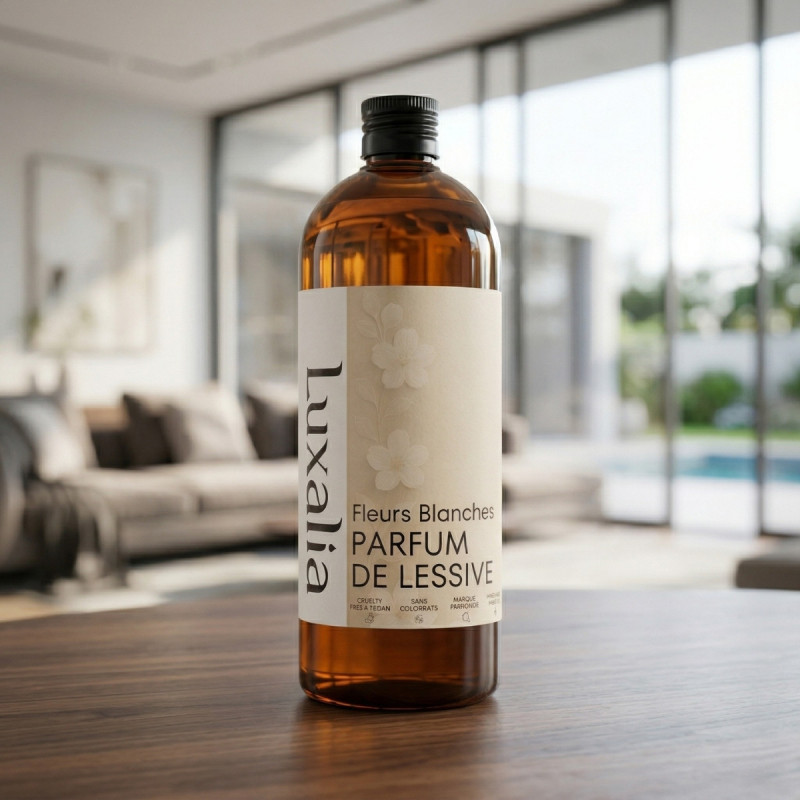 Parfum de lessive fleurs blanches | Luxalia