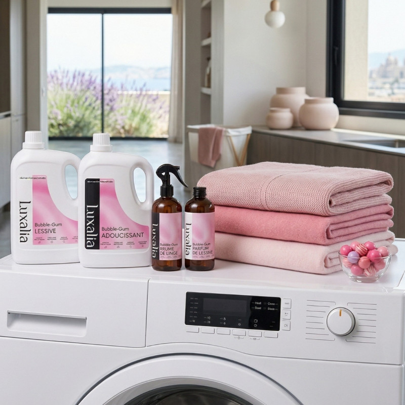 Pack soin du linge bubble gum | Luxalia