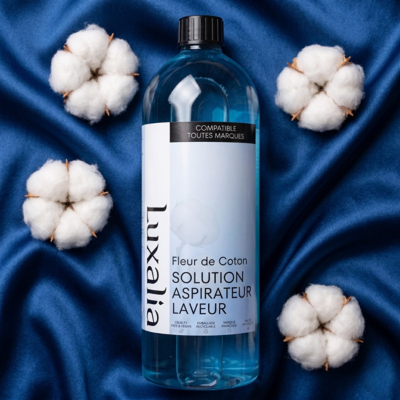 Solution aspirateur laveur fleur de coton | Luxalia