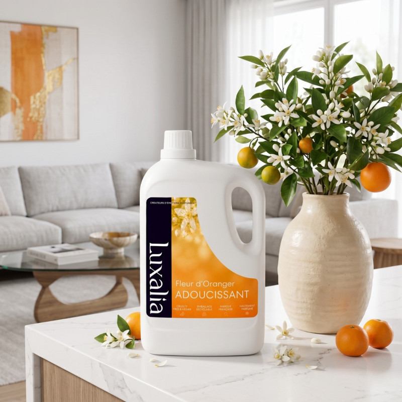 Adoucissant Fleur d'Oranger parfumé (white musk) | Luxalia