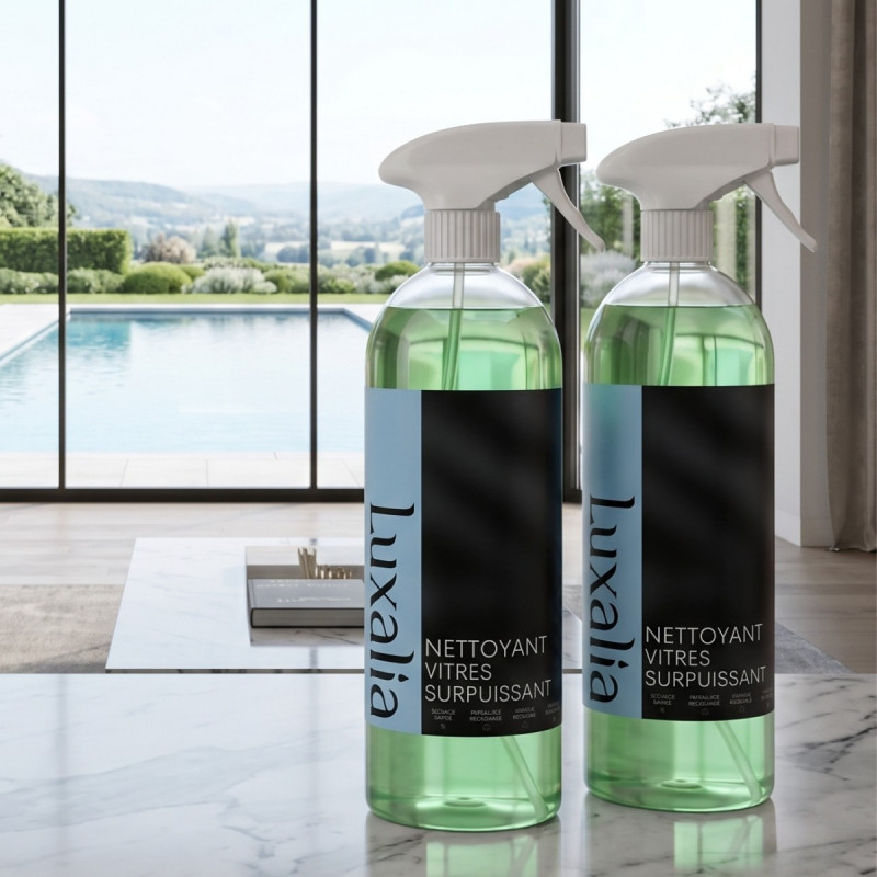 Nettoyant Vitres Surpuissant - Ultra Efficace - LUXALIA