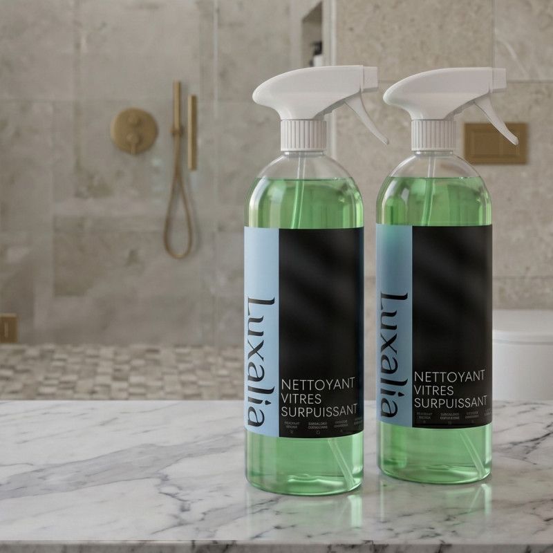 Nettoyant Vitres Surpuissant - Ultra Efficace - LUXALIA