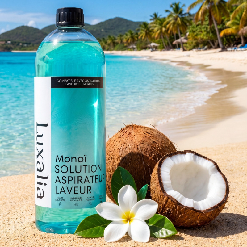 Solution aspirateur laveur monoï | Luxalia