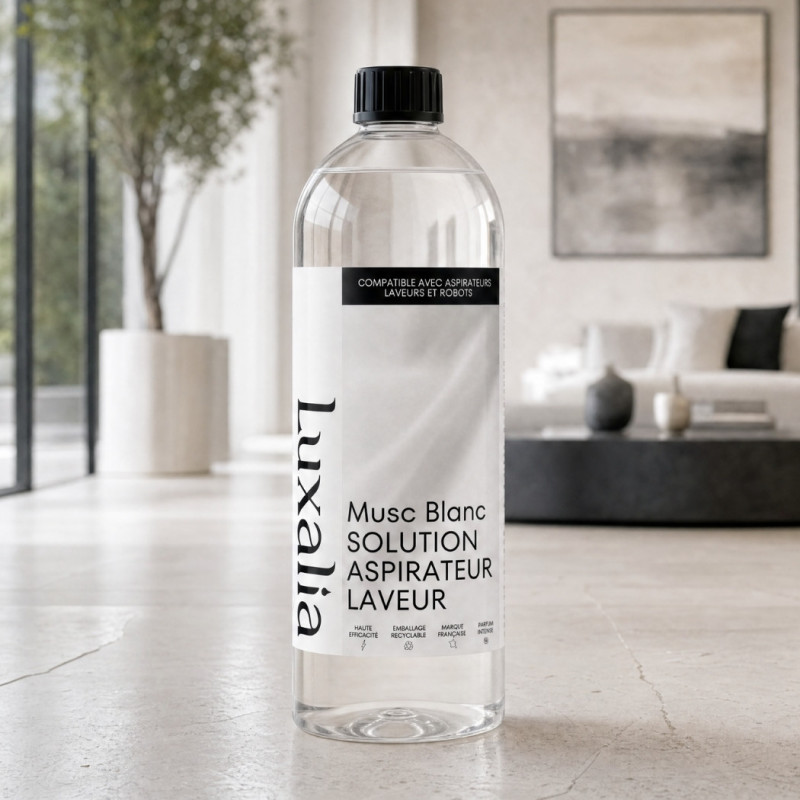 Solution aspirateur laveur musc blanc (white musk) | Luxalia