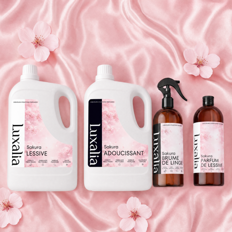 Pack soin du linge Sakura | Luxalia