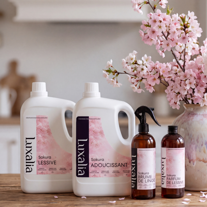 Pack soin du linge Sakura | Luxalia