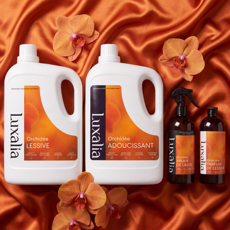 Pack soin du linge Orchidée | Luxalia