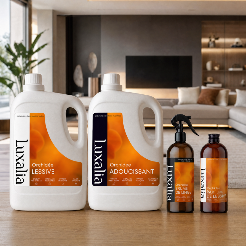 Pack soin du linge Orchidée | Luxalia