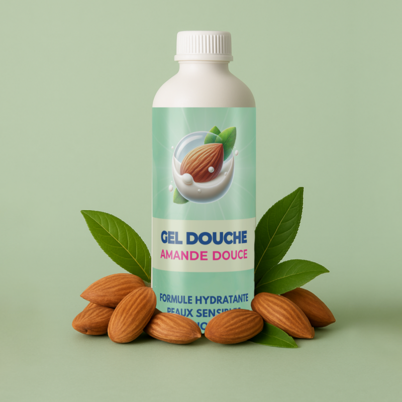 Gel Douche Amande Douce - LUXALIA