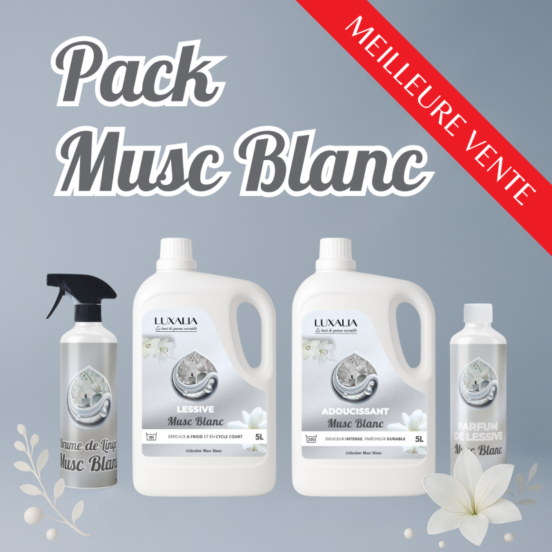 Pack Musc Blanc - LUXALIA