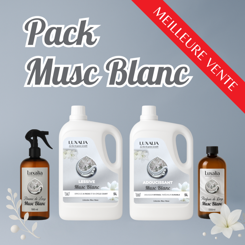 Pack Musc Blanc - LUXALIA