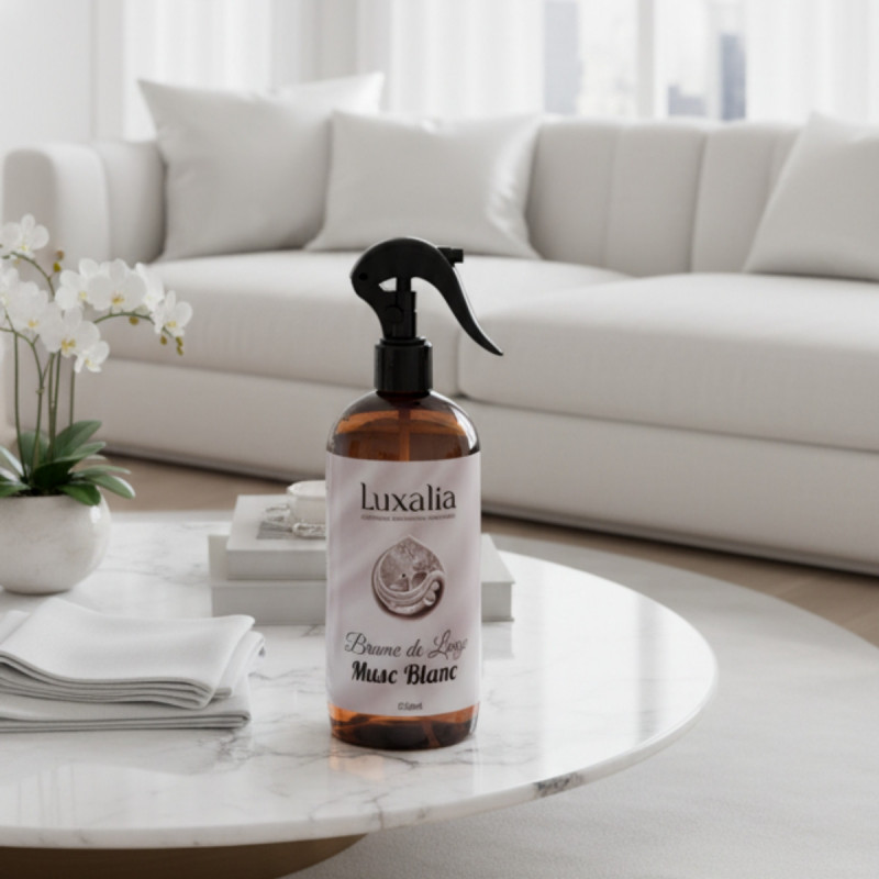 Brume de Linge Haute Qualité Musc Blanc - LUXALIA
