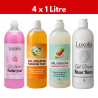 Assortiment de 4 Gels Douche