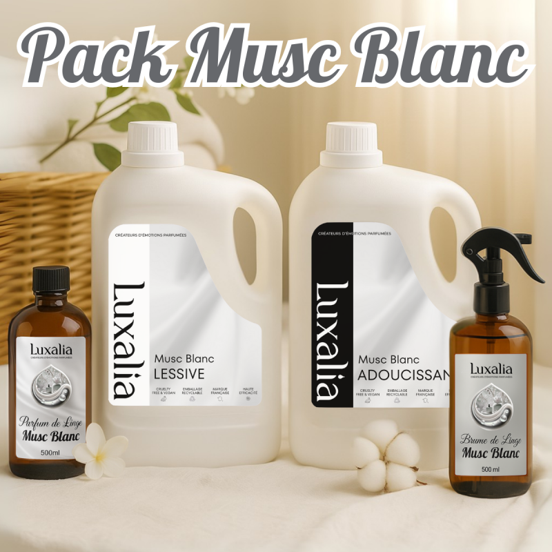 Pack Musc Blanc - Luxalia