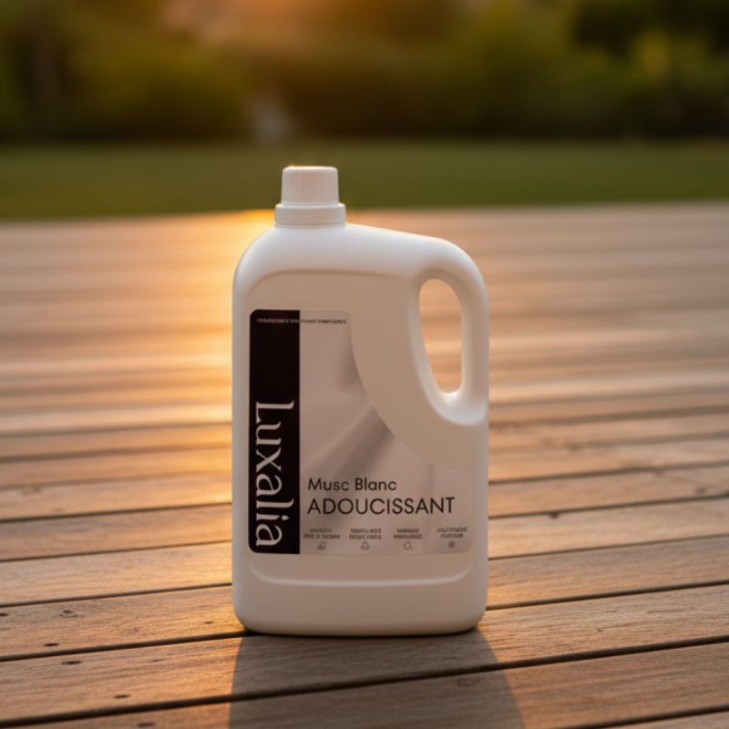 Adoucissant Musc Blanc Haut de Gamme - LUXALIA