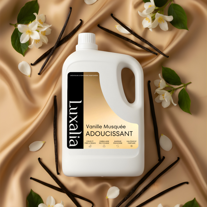 Adoucissant Vanille Musquée - Hautement Parfumé - LUXALIA