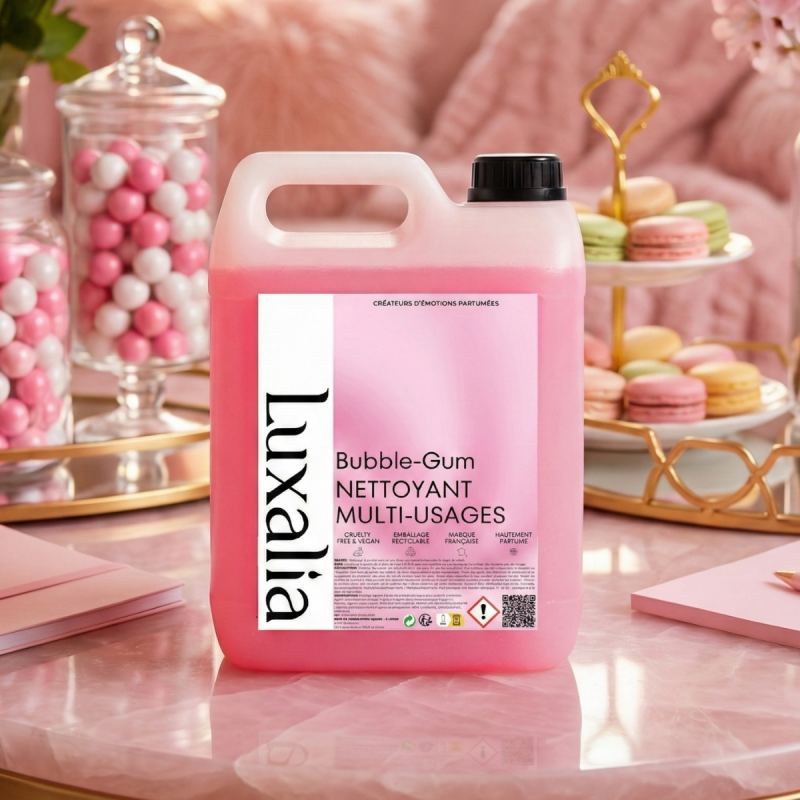 Nettoyant Multi-Usages Bubble Gum - 5 Litres - Luxalia