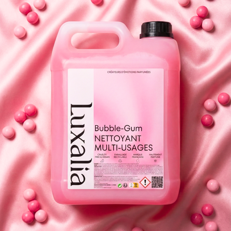Nettoyant Multi-Usages Bubble Gum - 5 Litres - Luxalia