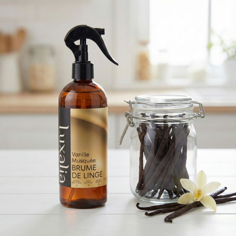 Brume de Linge Vanille Musquée - Haute Qualité - LUXALIA