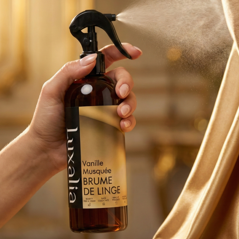Brume de Linge Vanille Musquée - Haute Qualité - LUXALIA