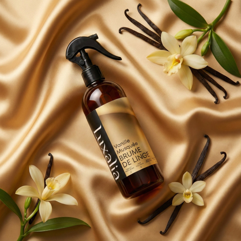 Brume de Linge Vanille Musquée - Haute Qualité - LUXALIA