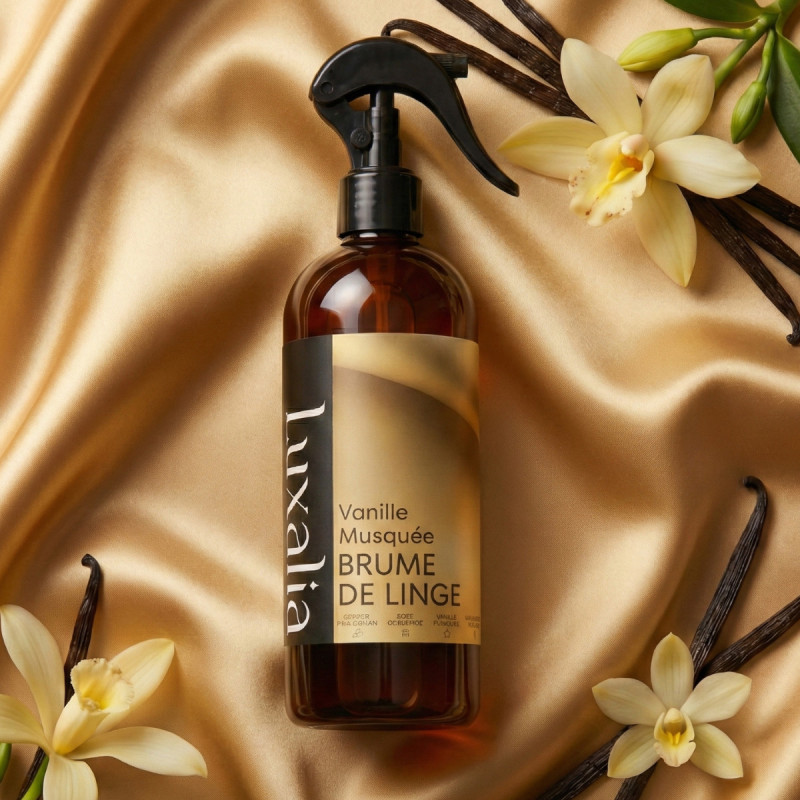 Brume de Linge Vanille Musquée - Haute Qualité - LUXALIA