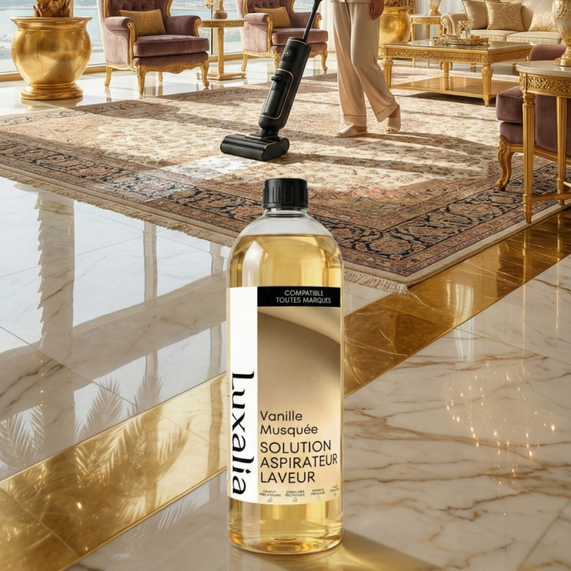 Solution Aspirateur Vanille Musquée - Compatible toutes marques - LUXALIA