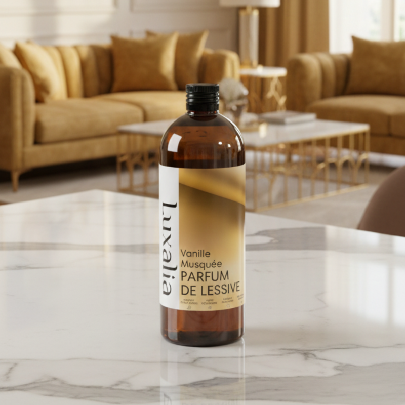 Parfum de Lessive Vanille Musquée Haut de Gamme - LUXALIA