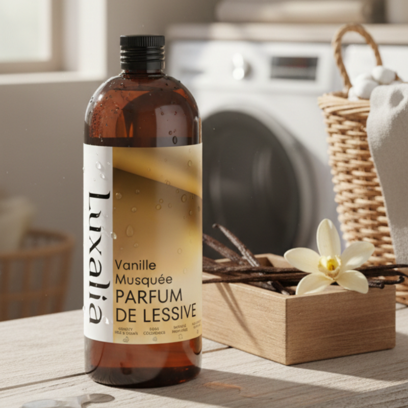 Parfum de Lessive Vanille Musquée Haut de Gamme - LUXALIA