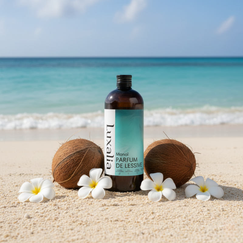 Parfum de Lessive Monoï Haut de Gamme - LUXALIA