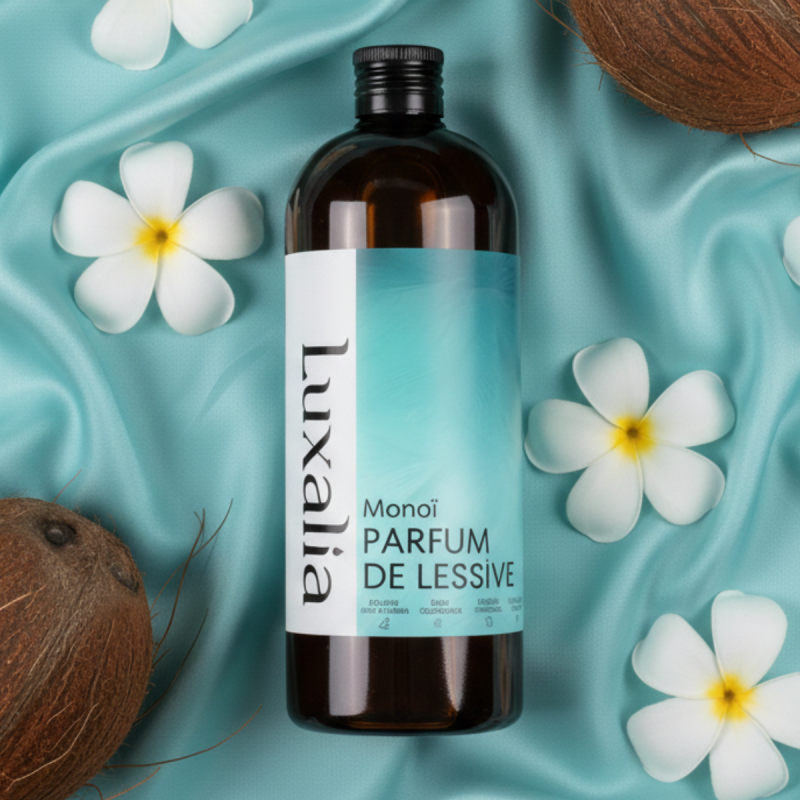 Parfum de Lessive Monoï Haut de Gamme - LUXALIA