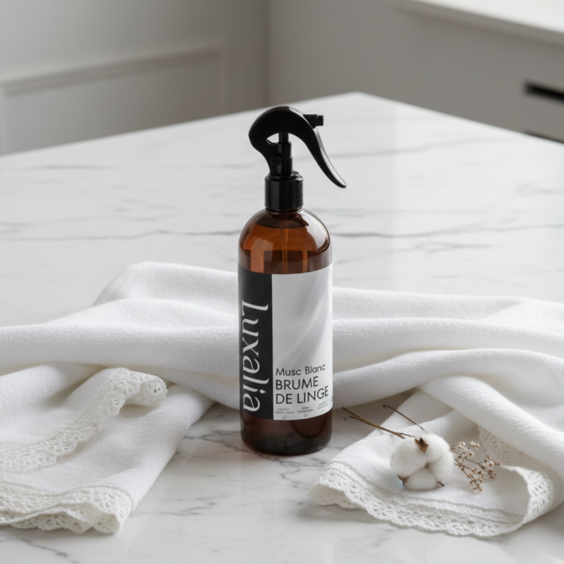 Brume de Linge Haute Qualité Musc Blanc - LUXALIA