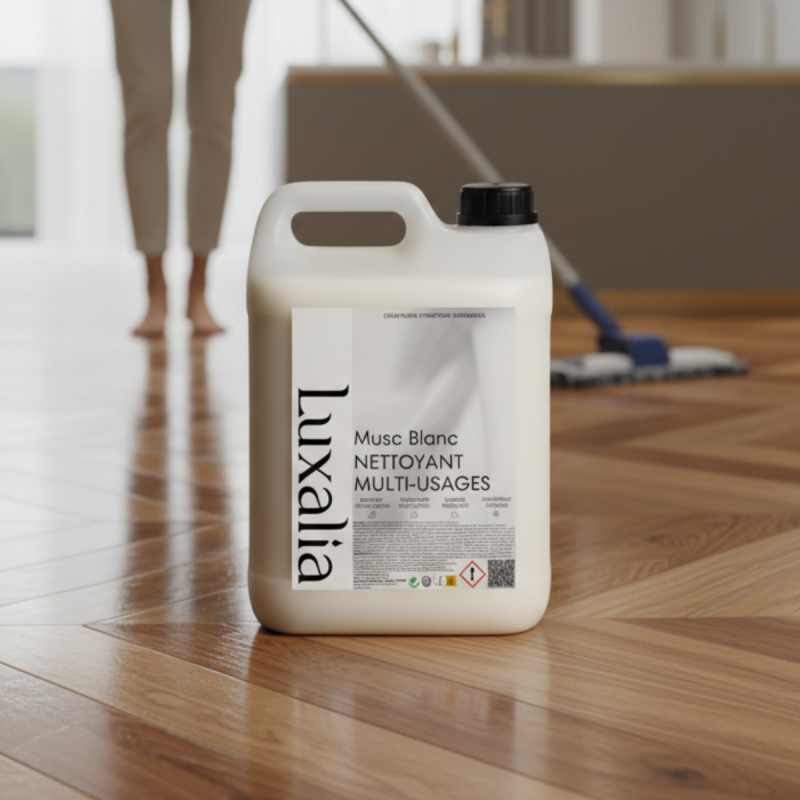 NETTOYANT SOL MUSC BLANC - INTENSE - LUXALIA