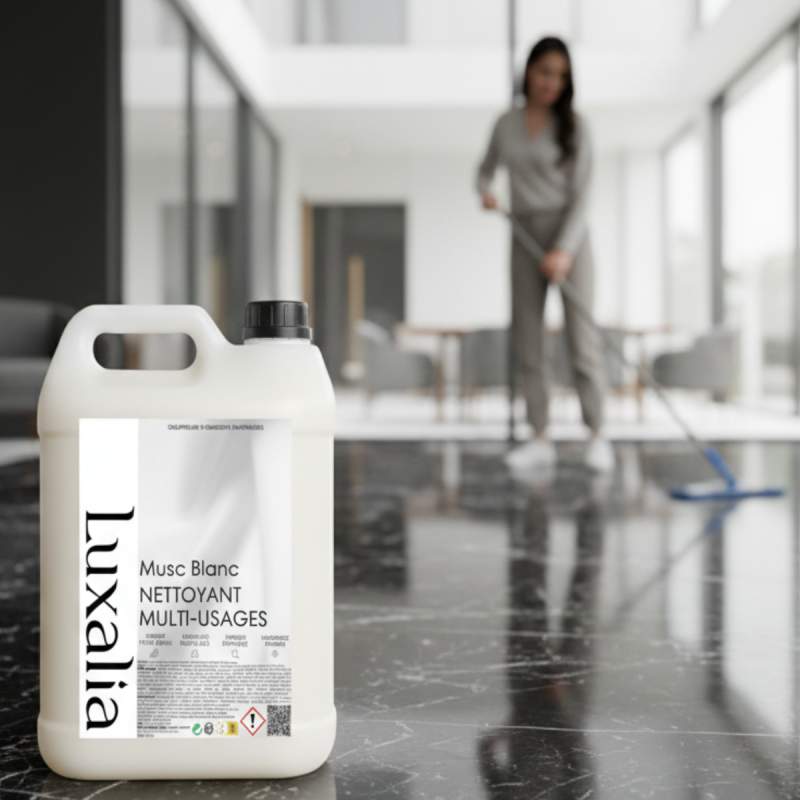 NETTOYANT SOL MUSC BLANC - INTENSE - LUXALIA