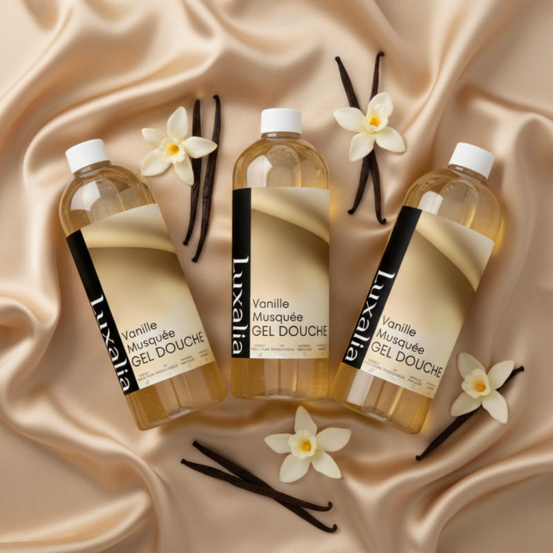 Lot de 3 Gels Douche Vanille Musquée
