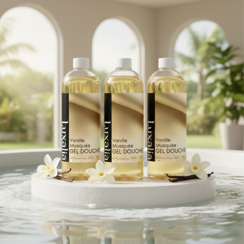 Lot de 3 Gels Douche Vanille Musquée