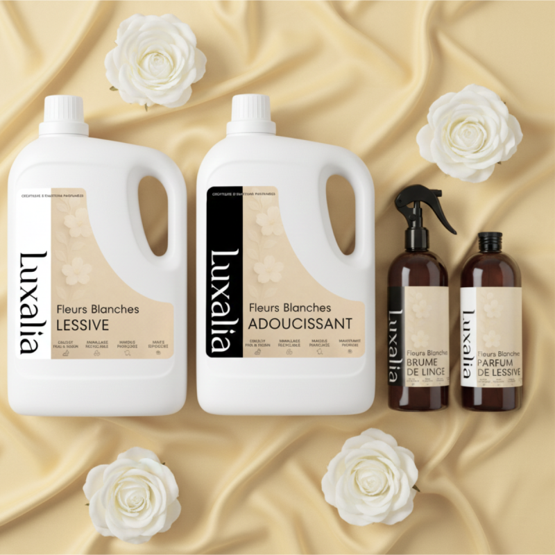 Pack Fleurs Blanches - Luxalia