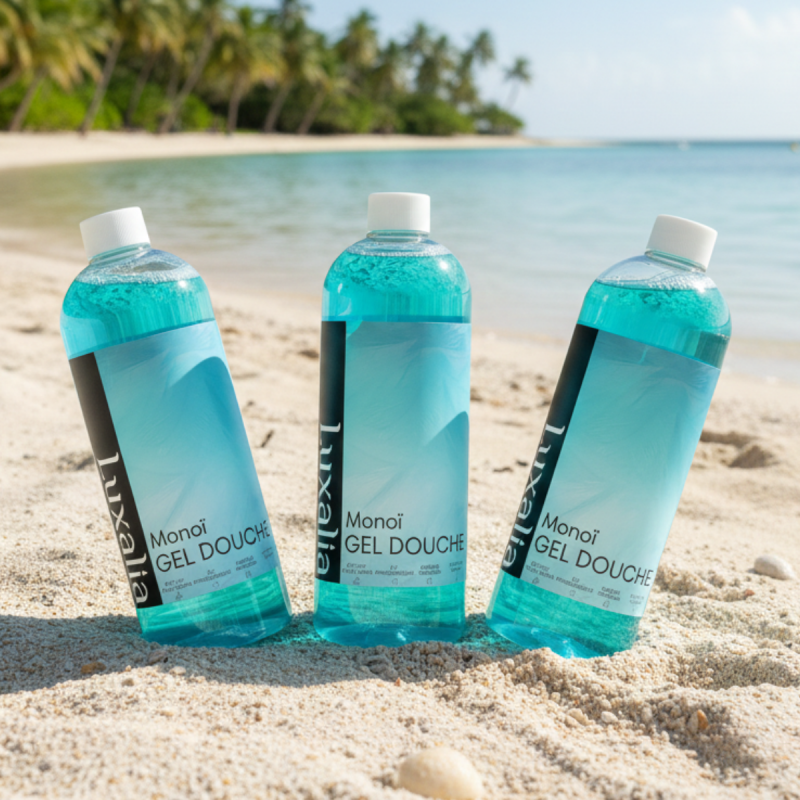 Lot de 3 Gels Douche Monoï