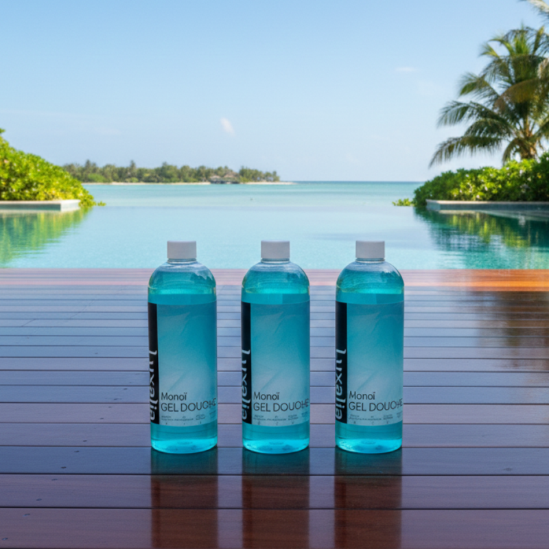 Lot de 3 Gels Douche Monoï