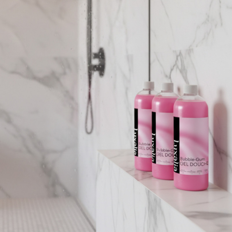 Lot de 3 gels douche bubble gum | Luxalia