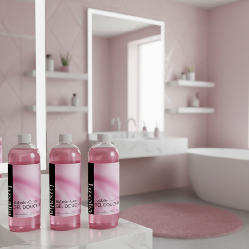 Lot de 3 gels douche bubble gum | Luxalia