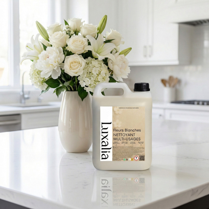 Nettoyant sol & multi-usages fleurs blanches | Luxalia