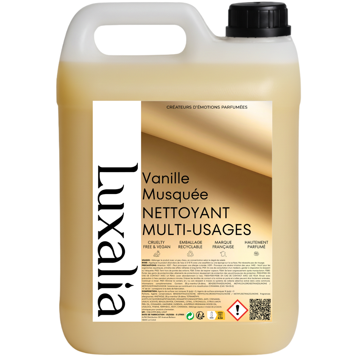 Nettoyant Multi-Usages Vanille Musquée