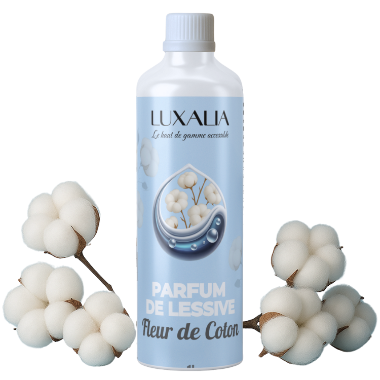 parfum de lessive à la fleur de coton
