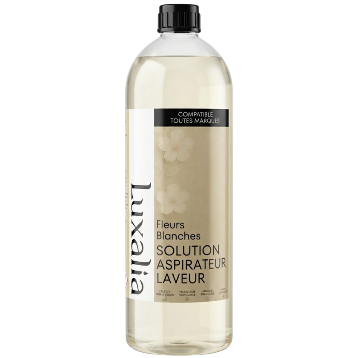 Soution Aspirateur Laveur Fleurs Blanches