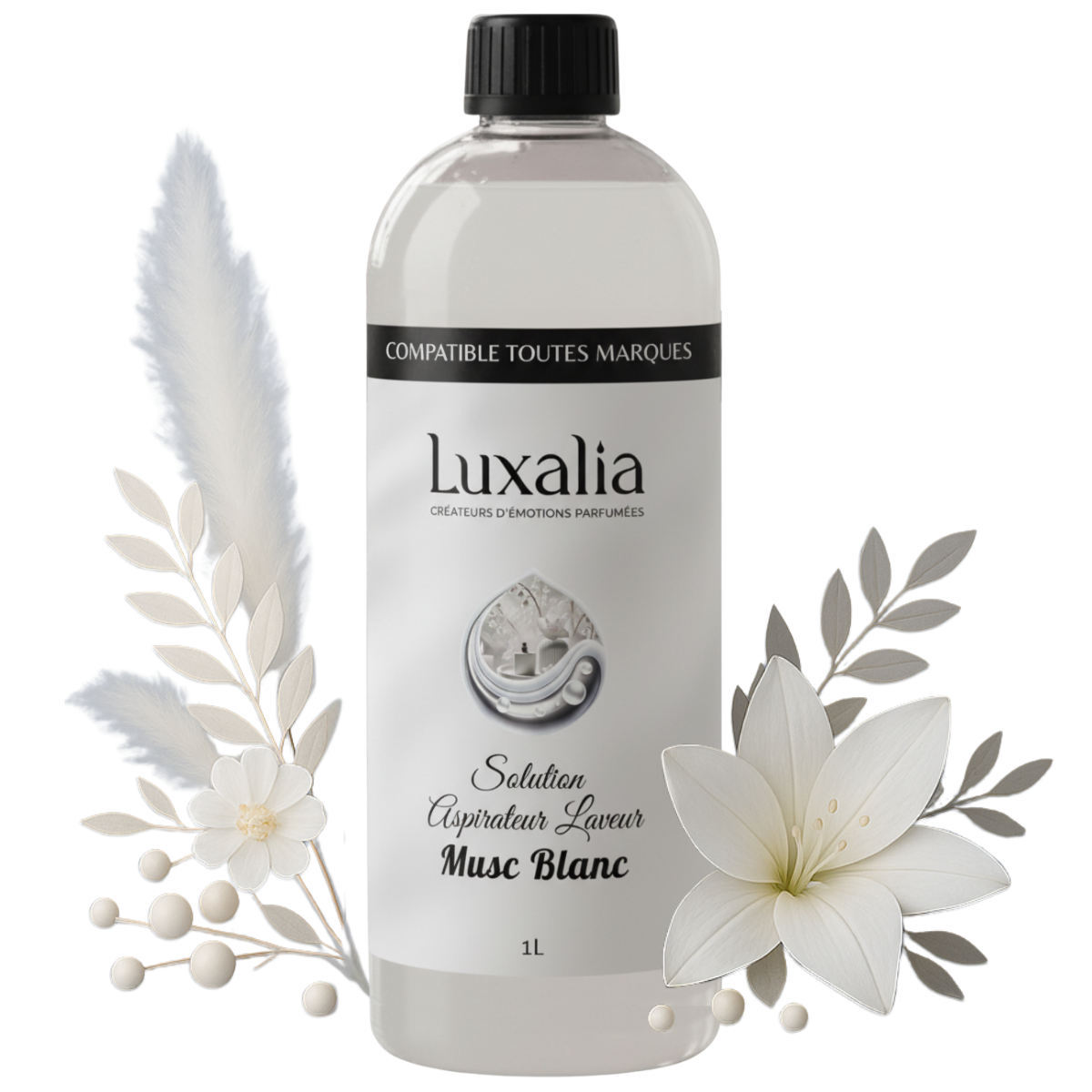Solution Aspirateur Laveur Musc Blanc