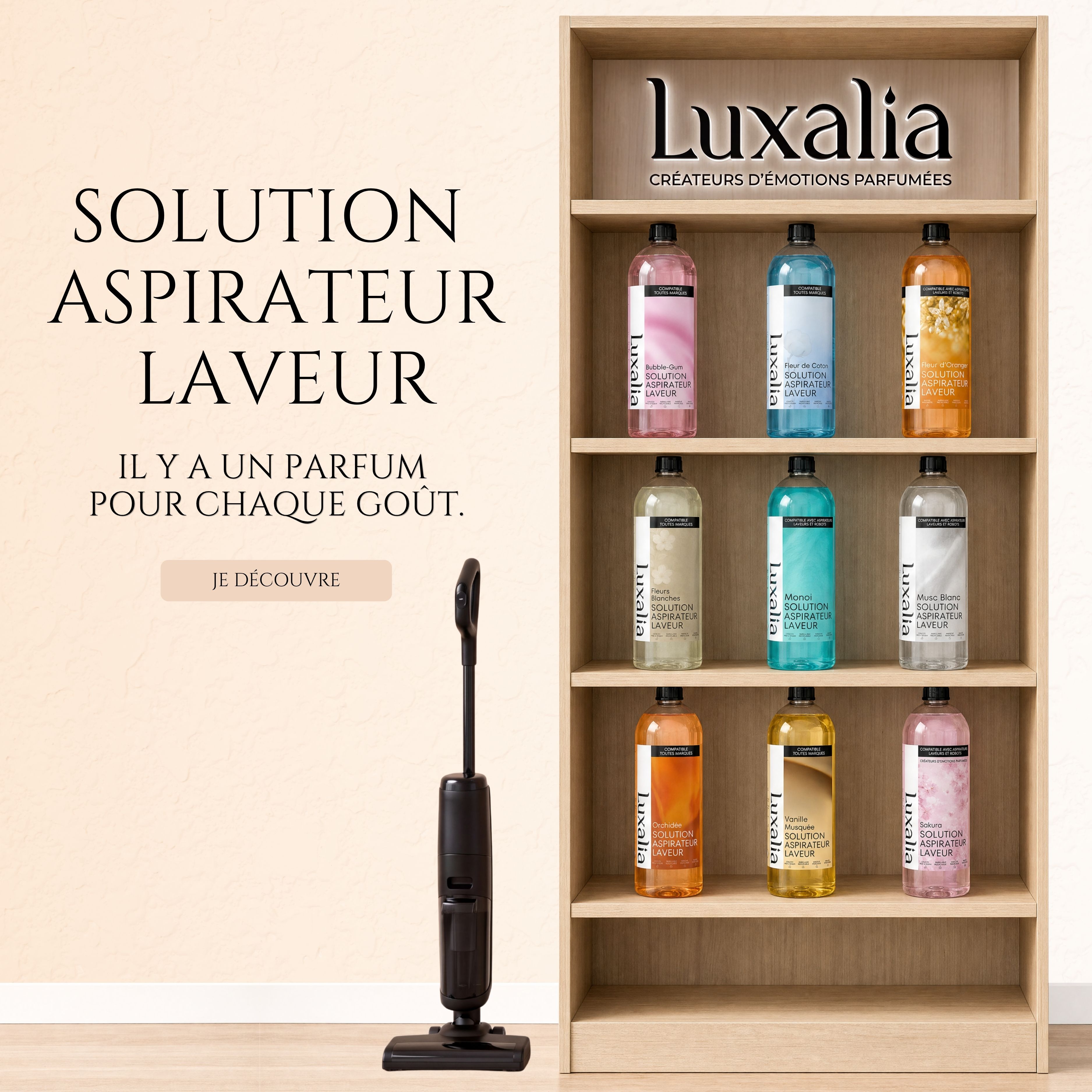 Solution Aspirateur Laveur